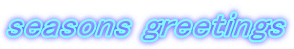 seasons greetings